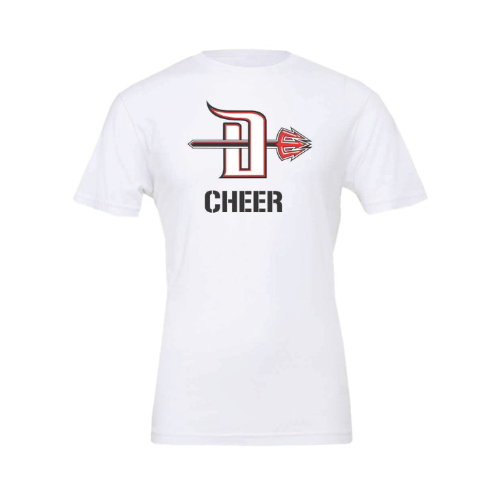 Short Sleeve T-Shirt - Derry Demons Cheer Design