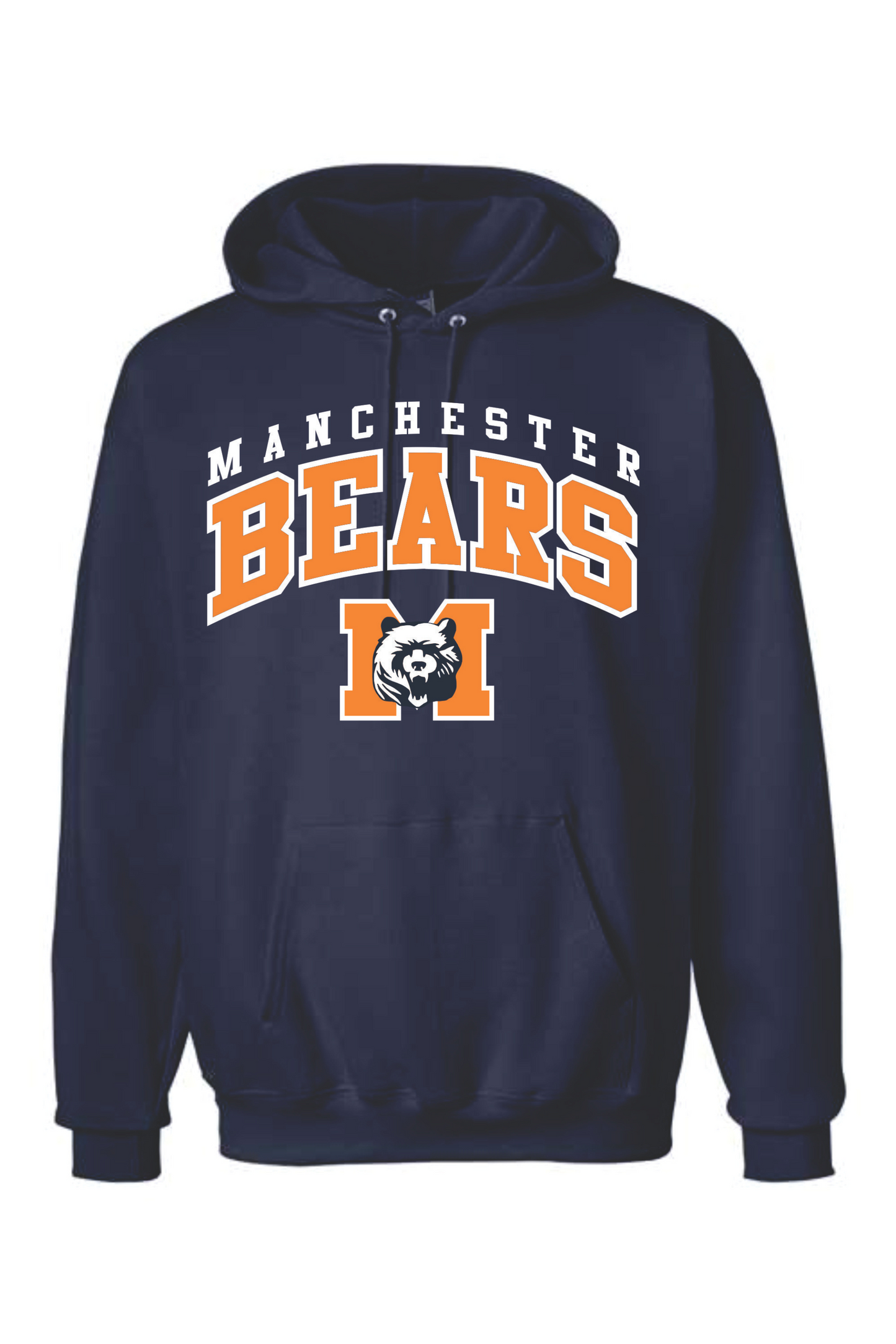 Heavyweight Hoodie with Manchester Bears Logo