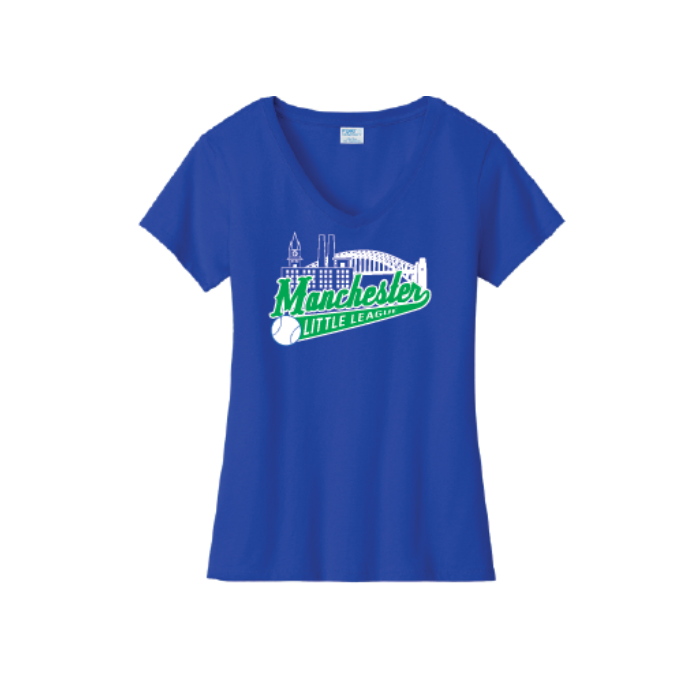 Port & Company Ladies Fan Favorite V-Neck Tee