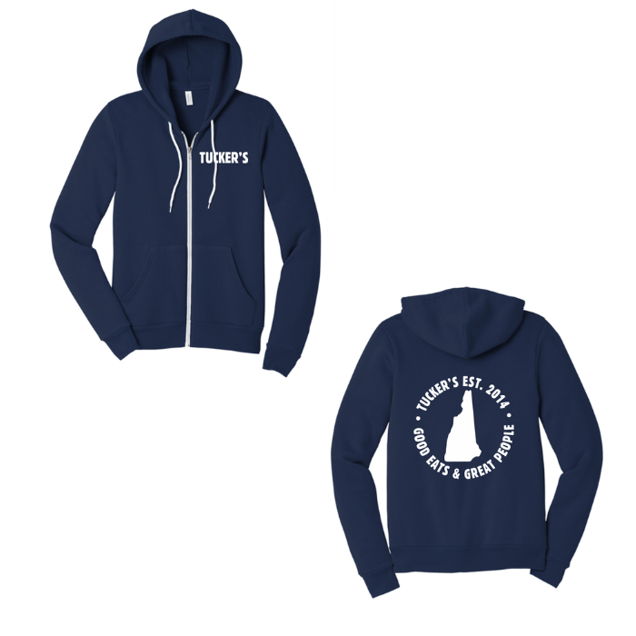 Tuckers - Bella Canvas Full Zip