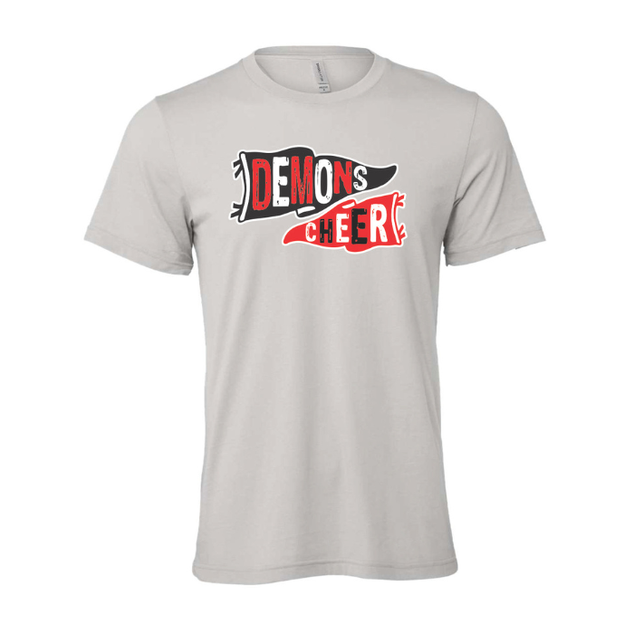 Short Sleeve T-Shirt - Derry Demons Flag Design