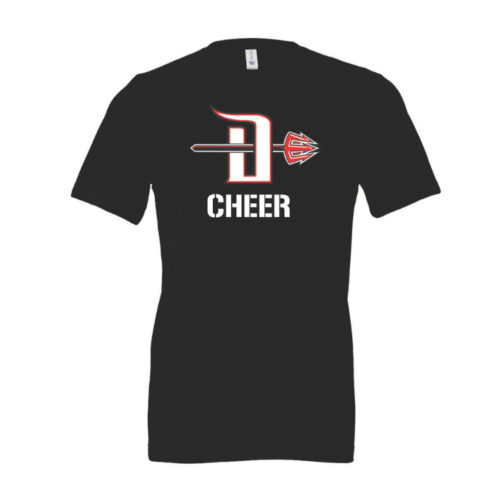 Short Sleeve T-Shirt - Derry Demons Cheer Design