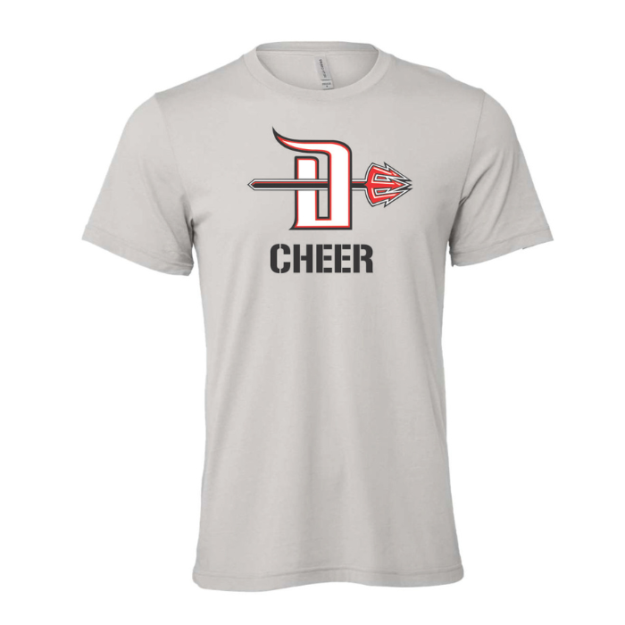 Short Sleeve T-Shirt - Derry Demons Cheer Design