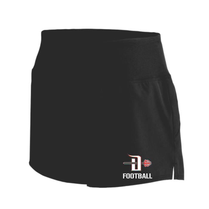 Women's Performance Shorts with Derry Demon Football Logo
