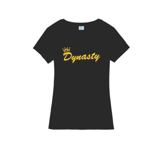 Dynasty Women's Cotton V-neck Short Sleeve T-shirt