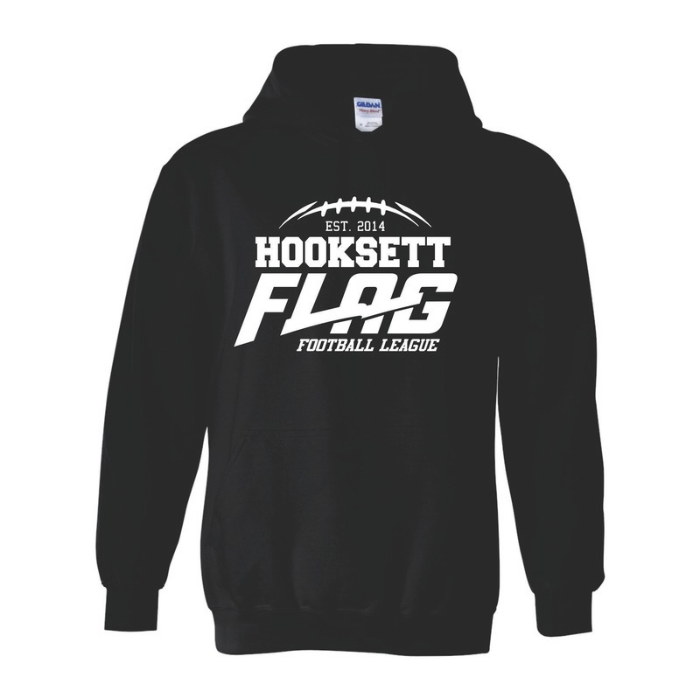 Hooksett Flag Football - Gildan 8oz Hooded (Youth & Adult)