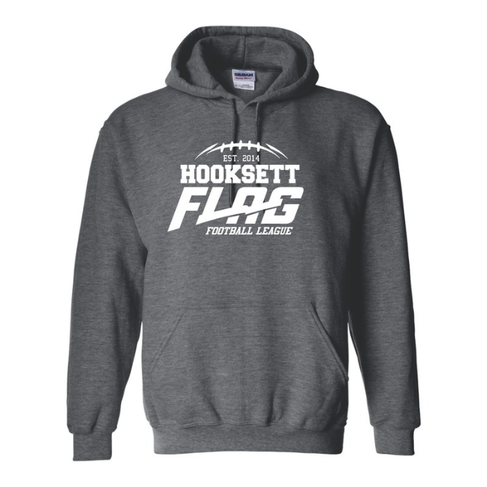 Hooksett Flag Football - Gildan 8oz Hooded (Youth & Adult)