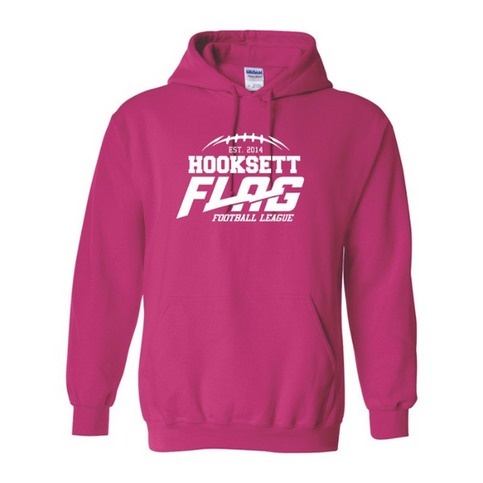 Hooksett Flag Football - Gildan 8oz Hooded (Youth & Adult)