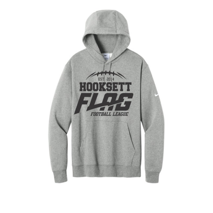 Hooksett Flag Football - Nike Hooded (Adult only)