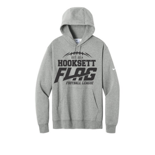 Hooksett Flag Football - Nike Hooded (Adult only)
