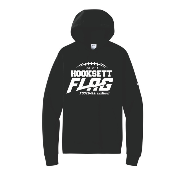 Hooksett Flag Football - Nike Hooded (Adult only)
