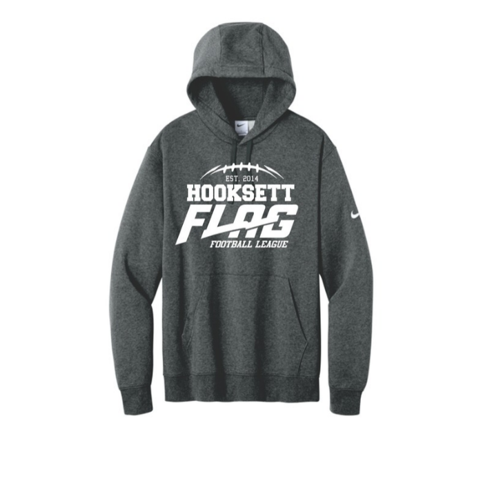 Hooksett Flag Football - Nike Hooded (Adult only)