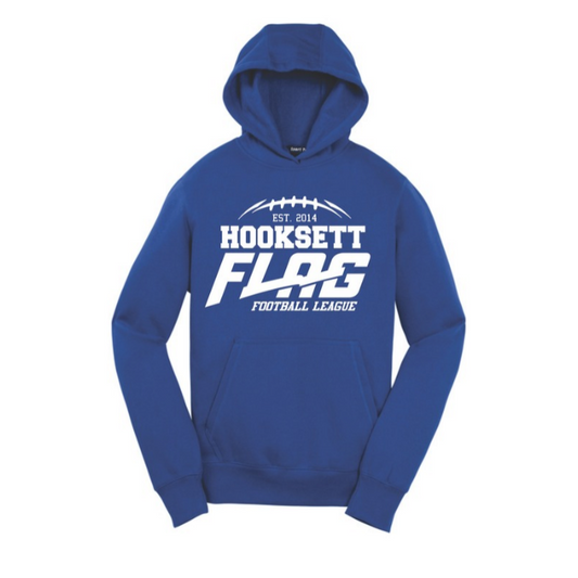 Hooksett Flag Football - SportTek 9oz Hooded (Youth & Adult)