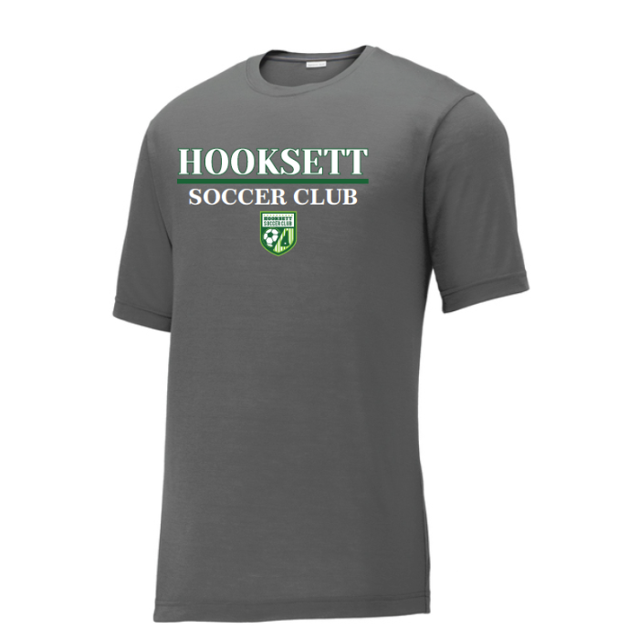 Hooksett Soccer Gray T-shirt (Youth & Adult)
