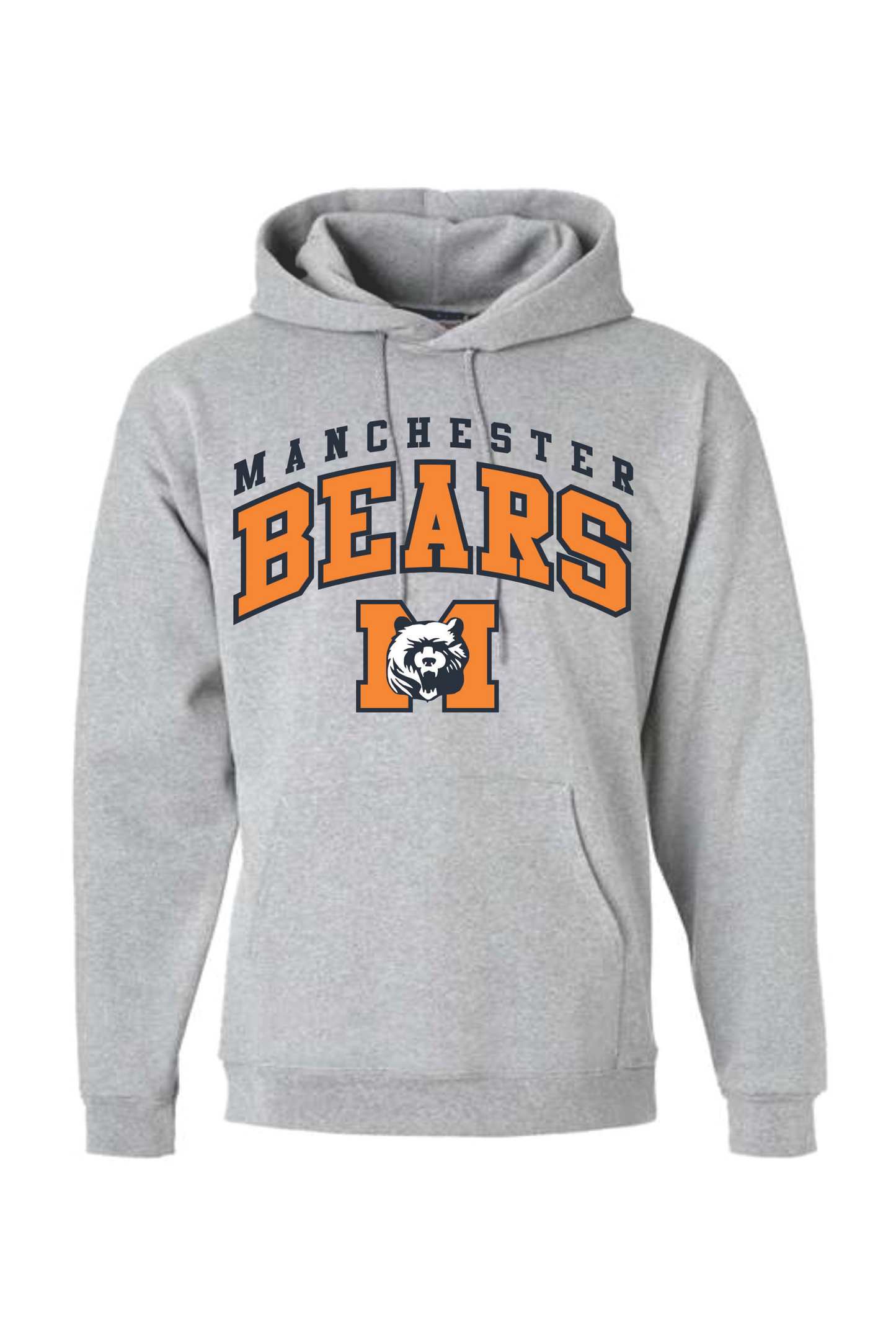 Heavyweight Hoodie with Manchester Bears Logo