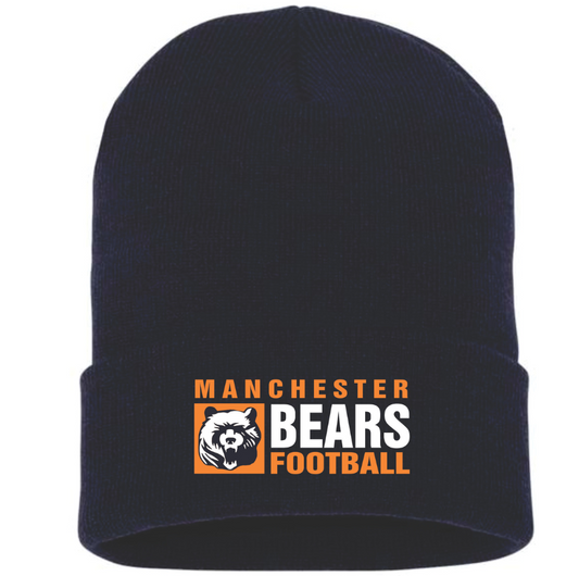 Knit Beanie with Manchester Bears Logo