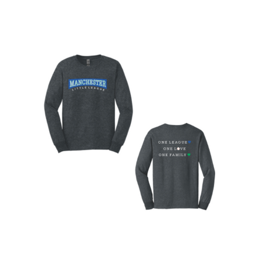 One League 100% US Cotton Long Sleeve T-Shirt