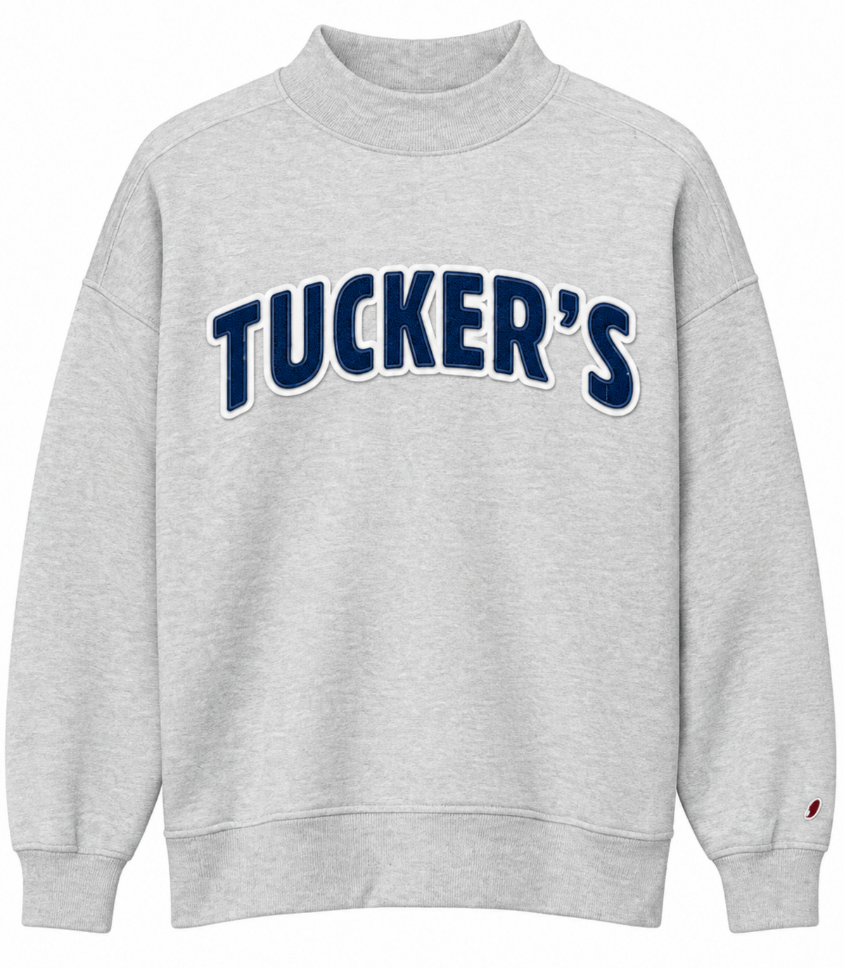 Tucker's Flash Sale - Diana Mock Neck Athletic Gray