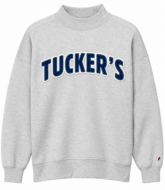 Tucker's Flash Sale - Diana Mock Neck Athletic Gray