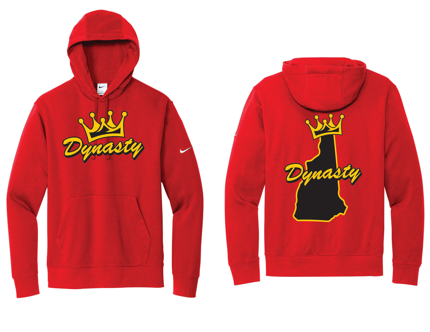 Nike Club Fleece Hoodie with Dynasty Logo