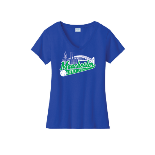 Port & Company Ladies Fan Favorite V-Neck Tee