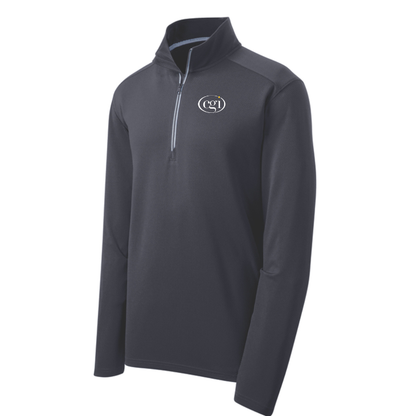 CGI-SportTek Sport-Wick Textured 1/4 Zip