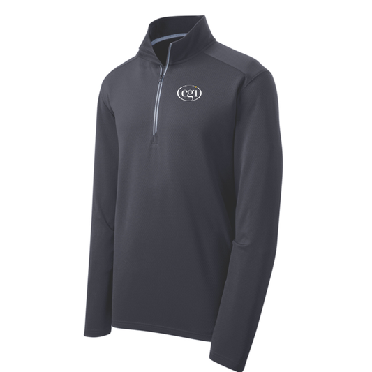 CGI-SportTek Sport-Wick Textured 1/4 Zip