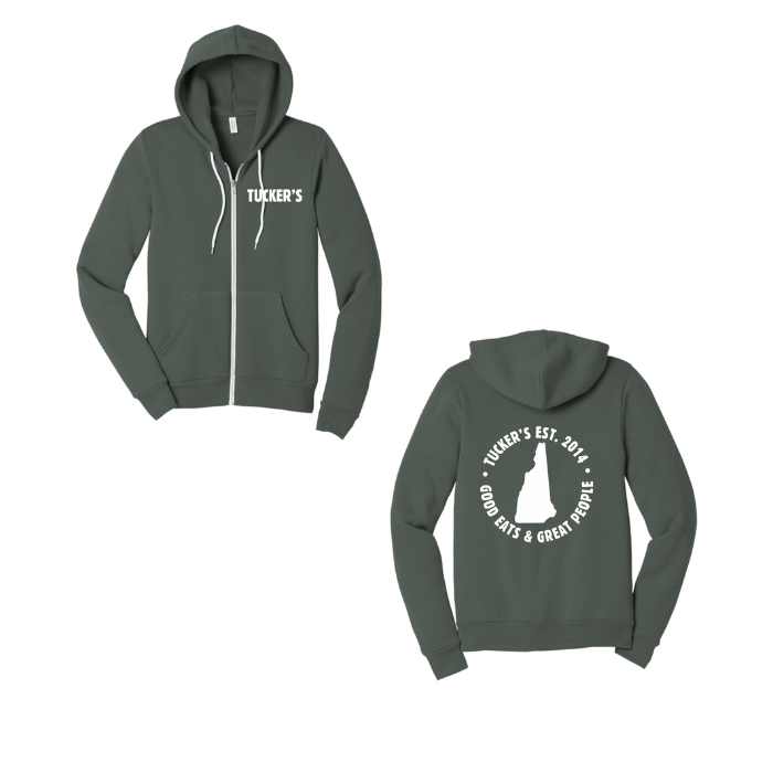 Tuckers - Bella Canvas Full Zip
