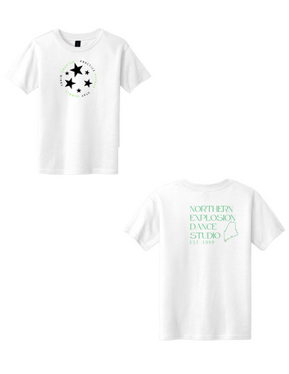 Youth Crew Neck Shirt with Northern Explosion Logo